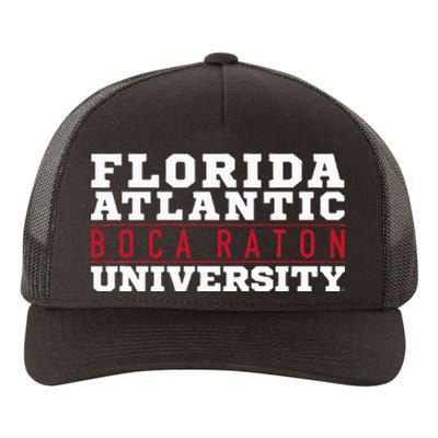 Florida Atlantic University Fau Owls Between The Lines Yupoong Adult 5-Panel Trucker Hat