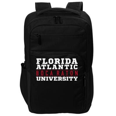 Florida Atlantic University Fau Owls Between The Lines Impact Tech Backpack