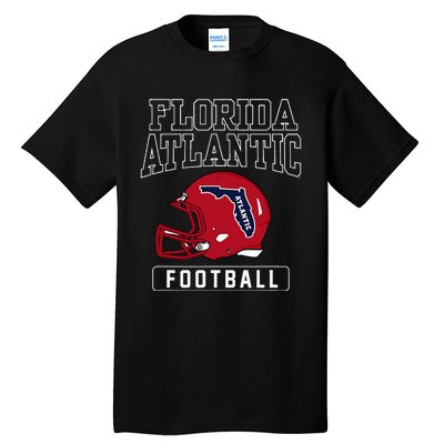 Florida Atlantic University Fau Owls Football Helmet Tall T-Shirt