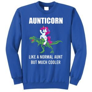 Funny Aunt Unicorn Aunticorn Crazy Aunt Gift Gift Sweatshirt