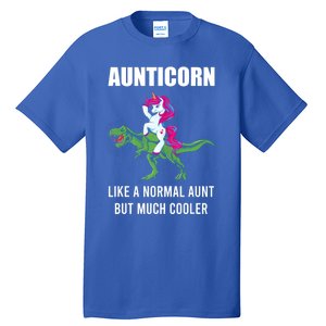 Funny Aunt Unicorn Aunticorn Crazy Aunt Gift Gift Tall T-Shirt