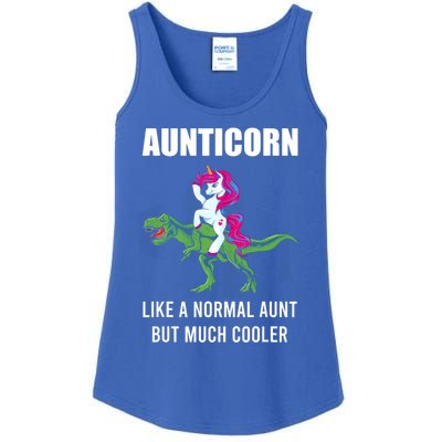 Funny Aunt Unicorn Aunticorn Crazy Aunt Gift Gift Ladies Essential Tank