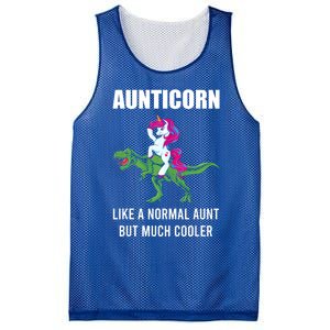 Funny Aunt Unicorn Aunticorn Crazy Aunt Gift Gift Mesh Reversible Basketball Jersey Tank