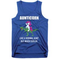 Funny Aunt Unicorn Aunticorn Crazy Aunt Gift Gift Tank Top