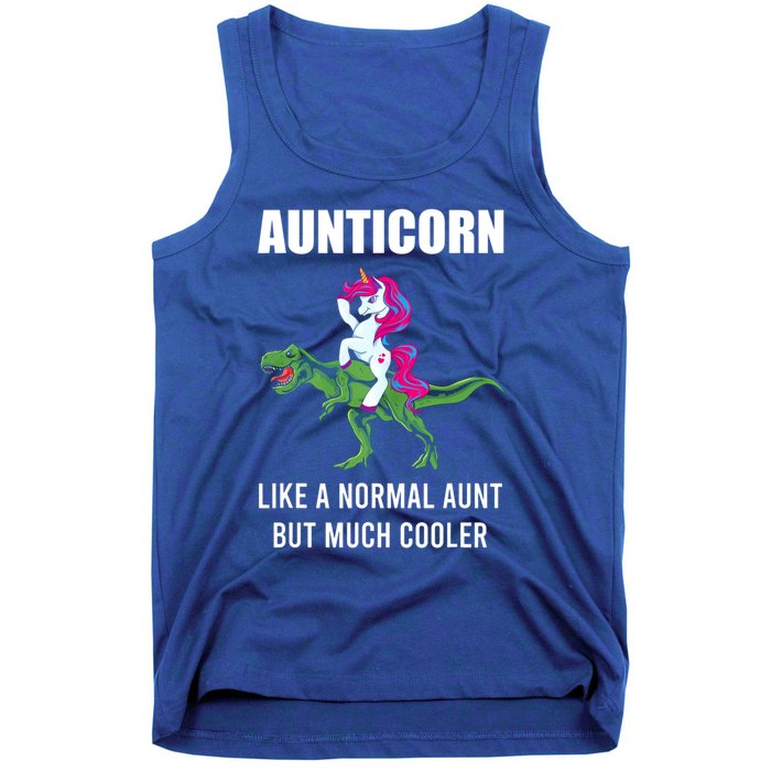 Funny Aunt Unicorn Aunticorn Crazy Aunt Gift Gift Tank Top