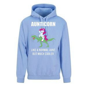 Funny Aunt Unicorn Aunticorn Crazy Aunt Gift Gift Unisex Surf Hoodie