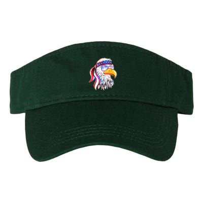 Funny American USA Flag Bandana Eagle Visor
