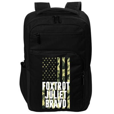 FJB Army Usa Flag Foxtrot Juliet Bravo Impact Tech Backpack