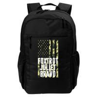 FJB Army Usa Flag Foxtrot Juliet Bravo Backpack