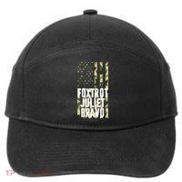 FJB Army Usa Flag Foxtrot Juliet Bravo 7-Panel Snapback Hat