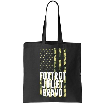 FJB Army Usa Flag Foxtrot Juliet Bravo Bag
