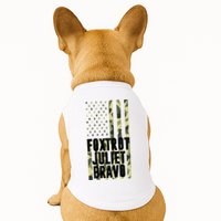 FJB Army Usa Flag Foxtrot Juliet Bravo Doggie Tank