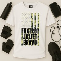 FJB Army Usa Flag Foxtrot Juliet Bravo Performance Shirt