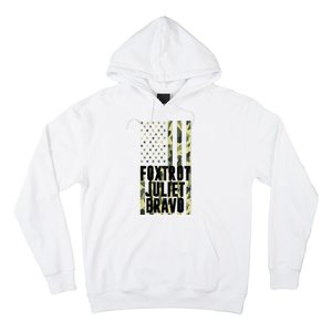 FJB Army Usa Flag Foxtrot Juliet Bravo Hoodie