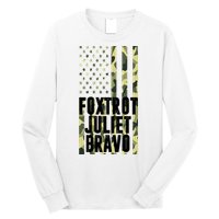 FJB Army Usa Flag Foxtrot Juliet Bravo Long Sleeve Shirt