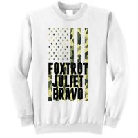 FJB Army Usa Flag Foxtrot Juliet Bravo Sweatshirt