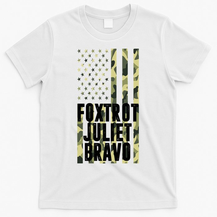 FJB Army Usa Flag Foxtrot Juliet Bravo T-Shirt