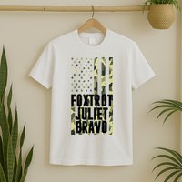 FJB Army Usa Flag Foxtrot Juliet Bravo T-Shirt
