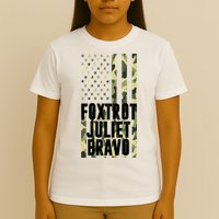 FJB Army Usa Flag Foxtrot Juliet Bravo T-Shirt