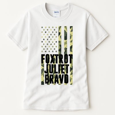 FJB Army Usa Flag Foxtrot Juliet Bravo Tall T-Shirt
