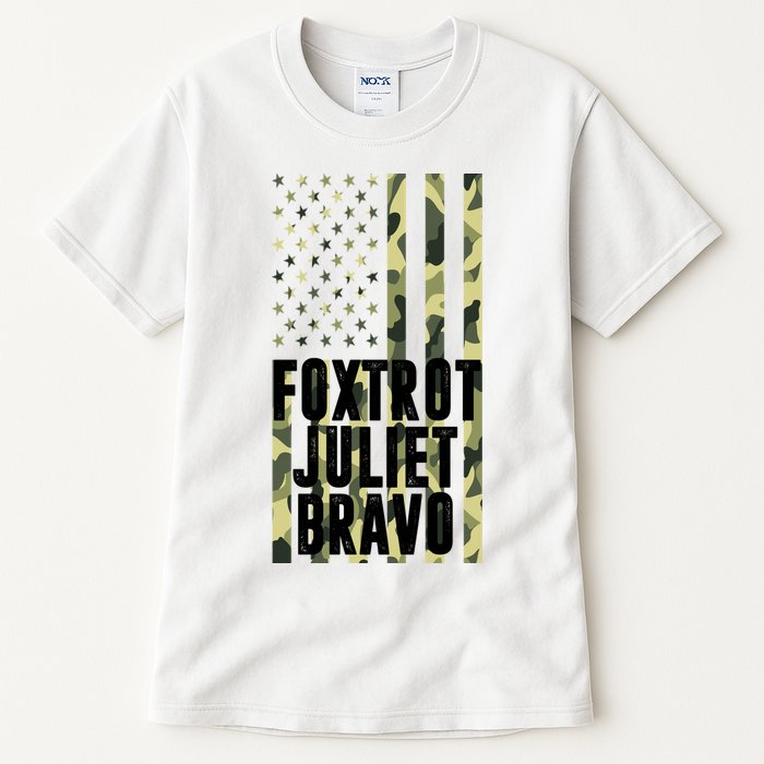 FJB Army Usa Flag Foxtrot Juliet Bravo Tall T-Shirt
