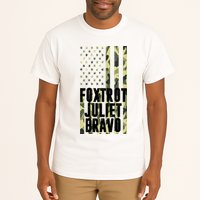 FJB Army Usa Flag Foxtrot Juliet Bravo Tall T-Shirt