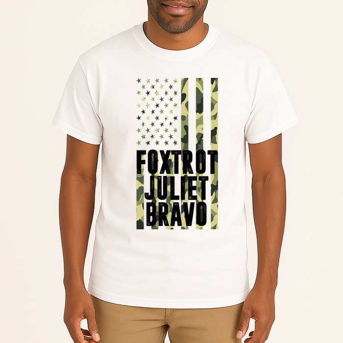FJB Army Usa Flag Foxtrot Juliet Bravo Tall T-Shirt