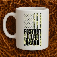 FJB Army Usa Flag Foxtrot Juliet Bravo Mug