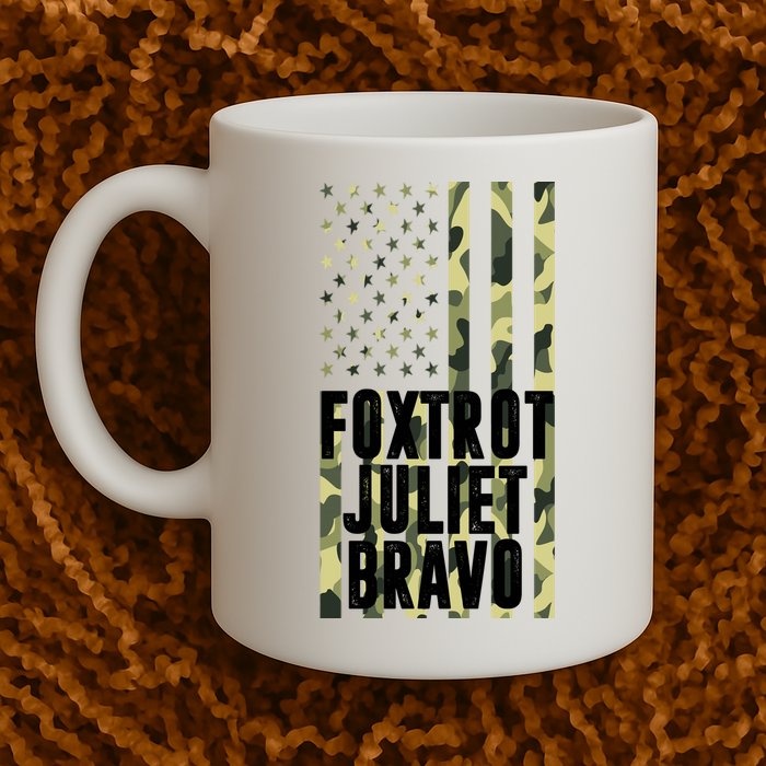 FJB Army Usa Flag Foxtrot Juliet Bravo Mug