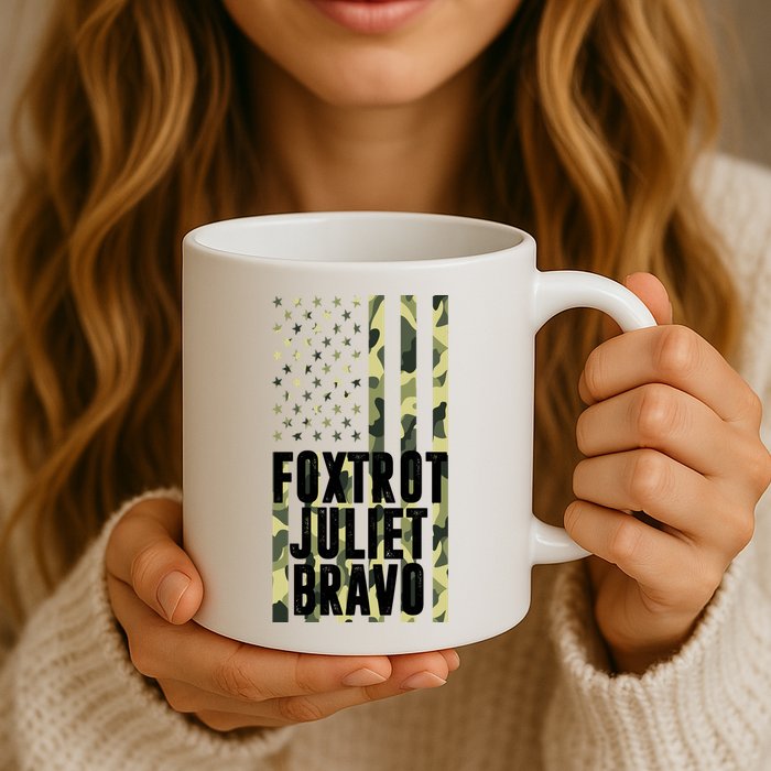 FJB Army Usa Flag Foxtrot Juliet Bravo Mug