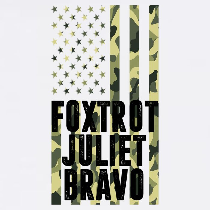 FJB Army Usa Flag Foxtrot Juliet Bravo Flatbill Hat