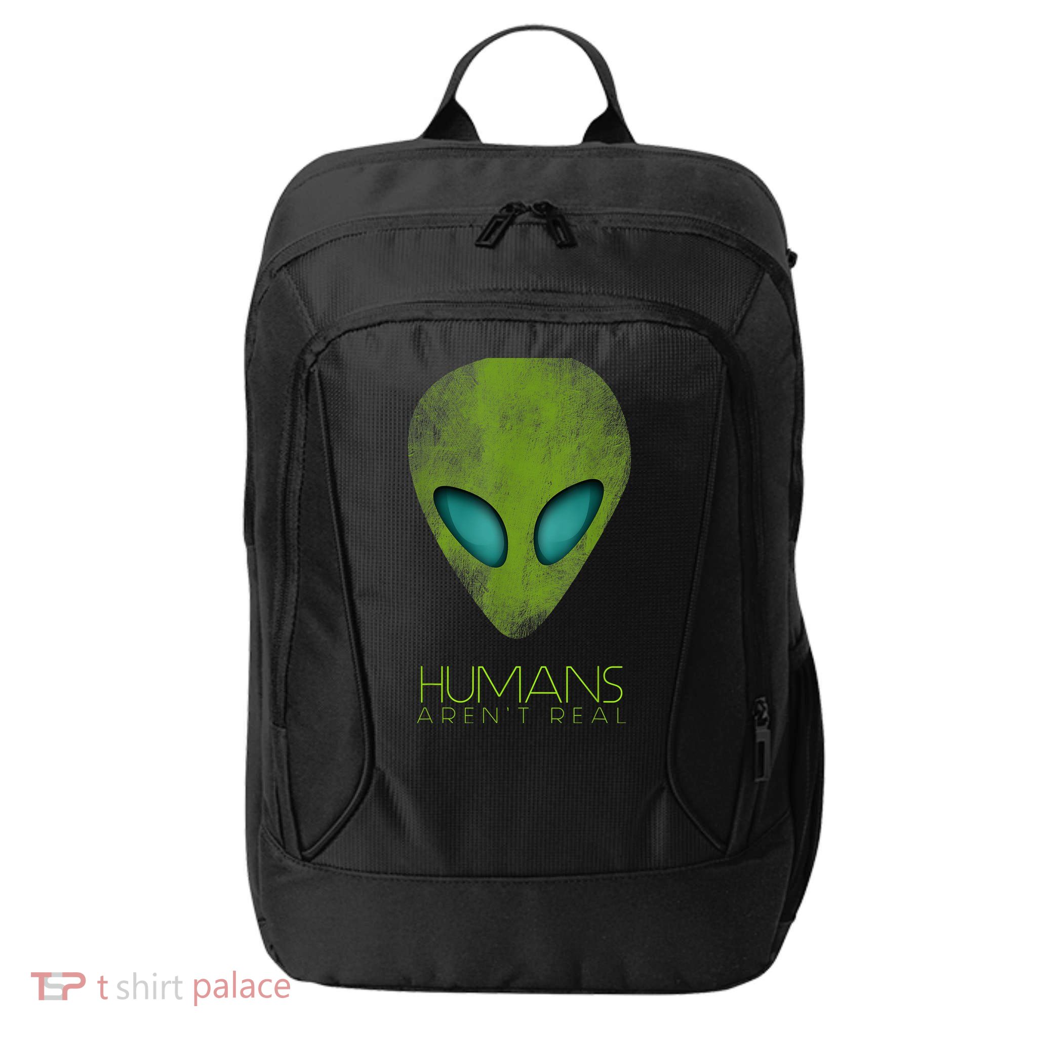 Funny Aliens UFO City Backpack