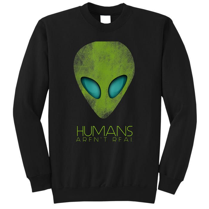 Funny Aliens UFO Tall Sweatshirt