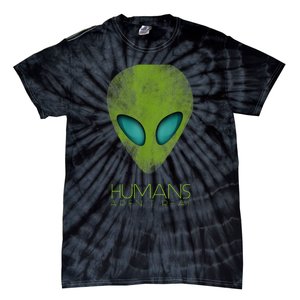 Funny Aliens UFO Tie-Dye T-Shirt