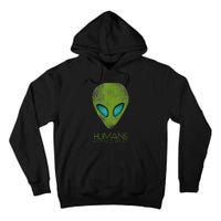 Funny Aliens UFO Tall Hoodie