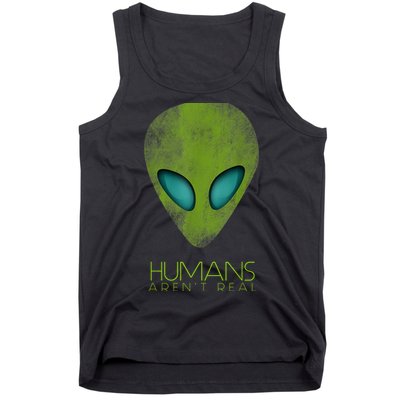 Funny Aliens UFO Tank Top