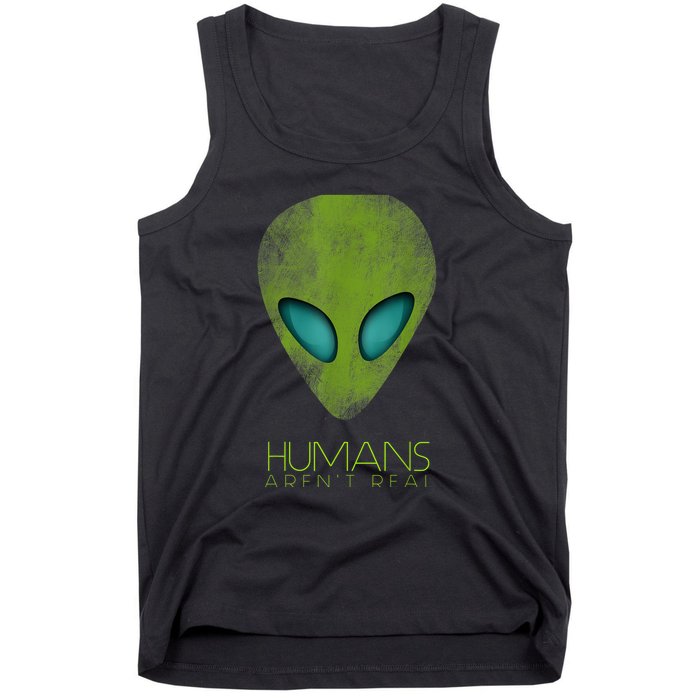 Funny Aliens UFO Tank Top