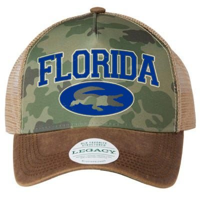 Florida Alligators University Team Logo Legacy Tie Dye Trucker Hat