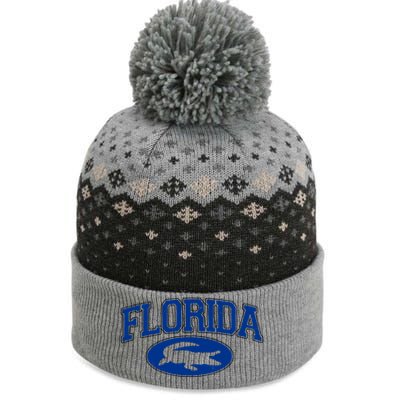 Florida Alligators University Team Logo The Baniff Cuffed Pom Beanie