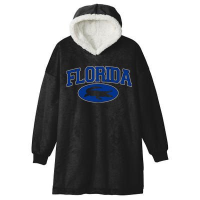Florida Alligators University Team Logo Hooded Wearable Blanket