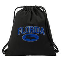 Florida Alligators University Team Logo Drawstring Bag