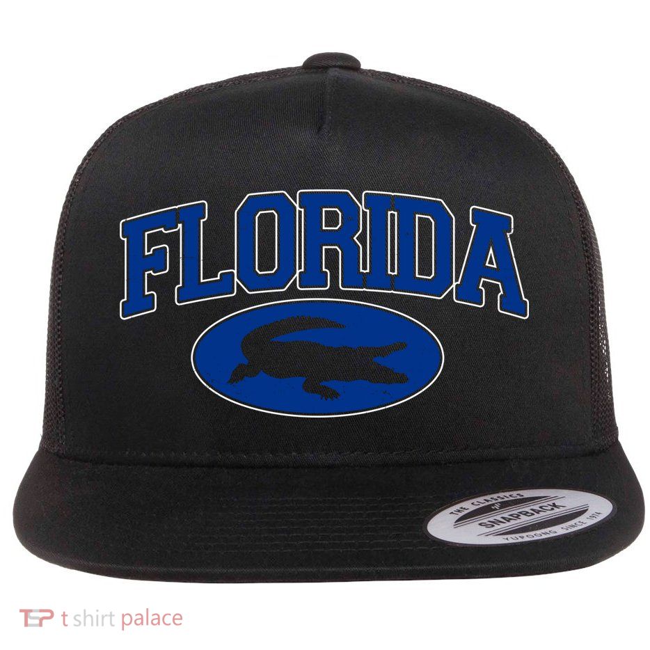 Florida Alligators University Team Logo Flatbill Hat