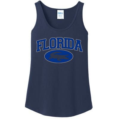 Florida Alligators University Team Logo Ladies Essential Tank