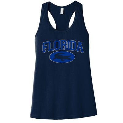 Florida Alligators University Team Logo Women's Racerback Tank