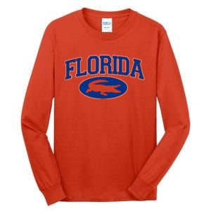 Florida Alligators University Team Logo Tall Long Sleeve T-Shirt