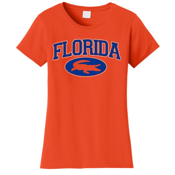 Florida Alligators University Team Logo Women's T-Shirt