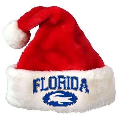 Florida Alligators University Team Logo Premium Christmas Santa Hat