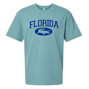 Florida Alligators University Team Logo Sueded Cloud Jersey T-Shirt