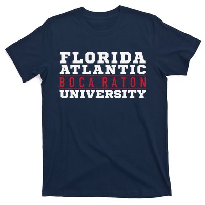 Florida Atlantic University FAU Owls Between The Lines T-Shirt