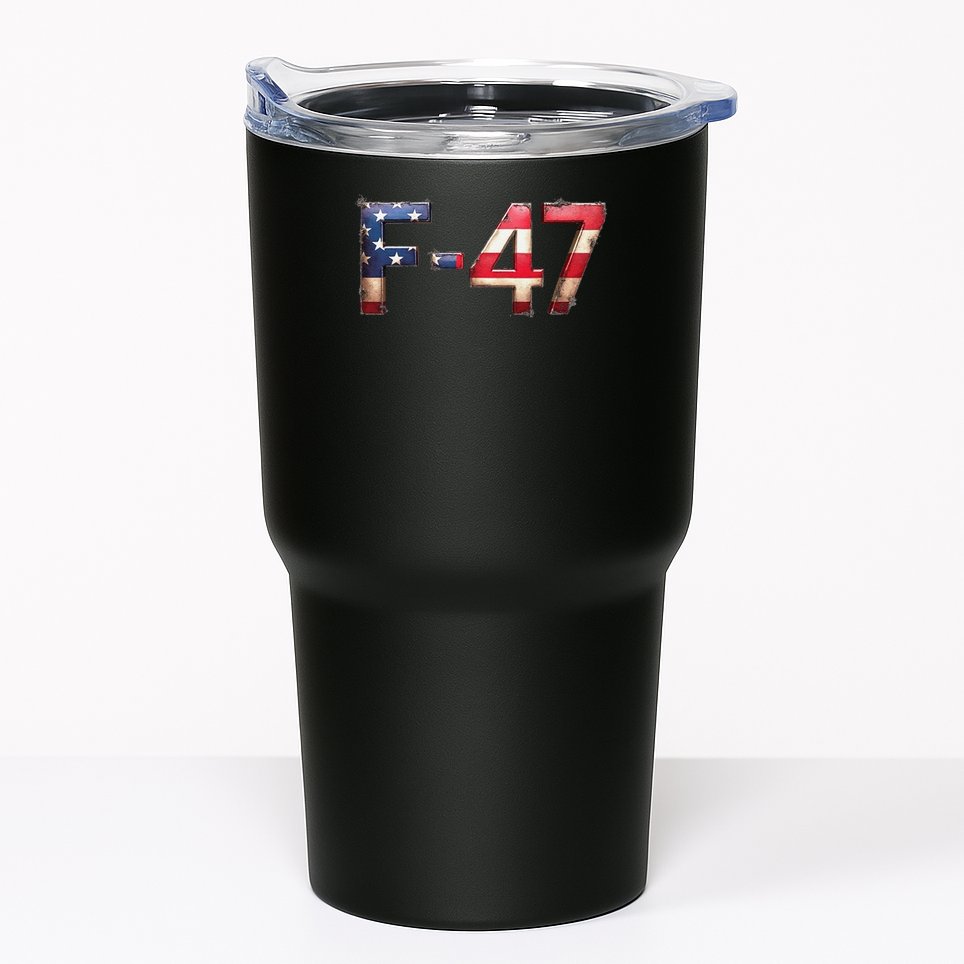 F-47 Aircraft USA Superpower Dominance Vintage Warbird Tumbler